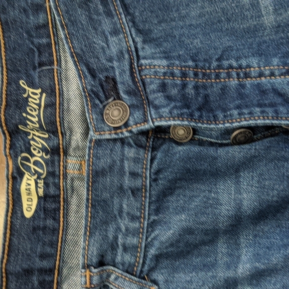 Old navy buttonfly boyfriend jeans - Picture 2 of 4